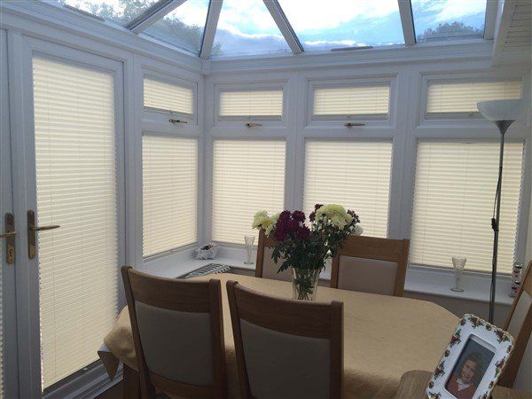 Easy Fit Clickin Pleated Conservatory Blinds Ripley Derbyshire