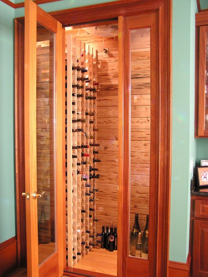 custom made wine cabinet