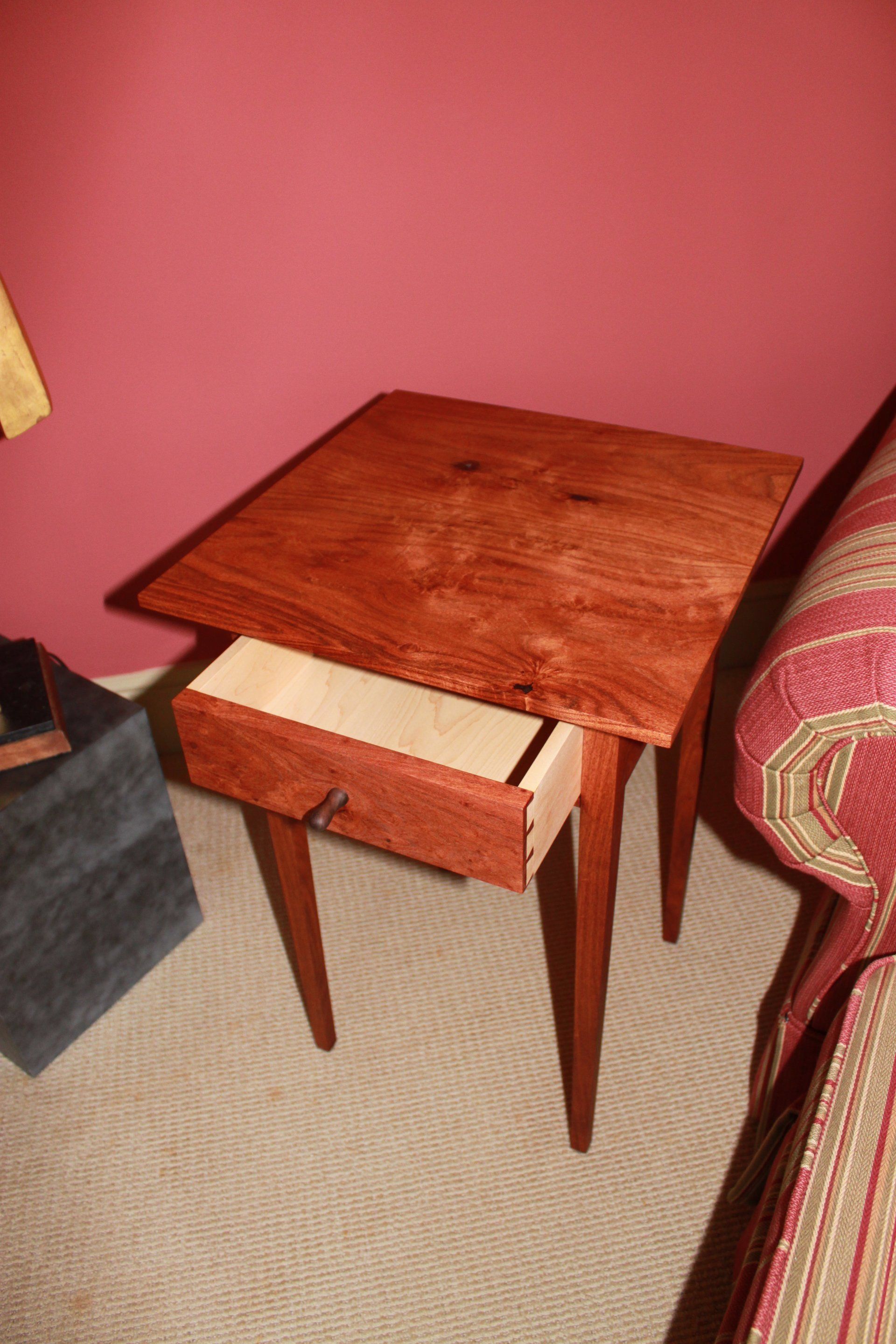 end table with drawer