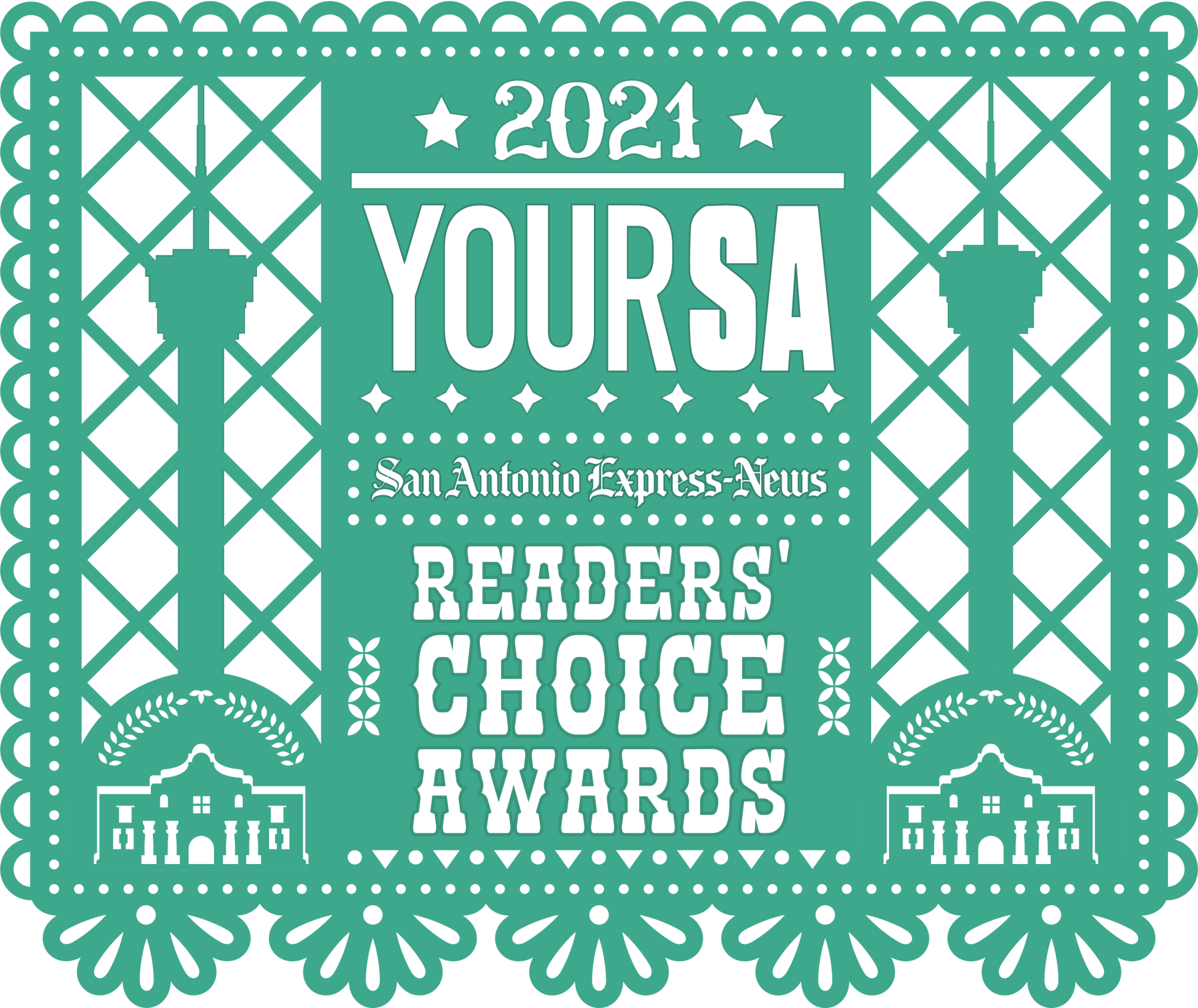 2021 San Antonio Readers Choice Award