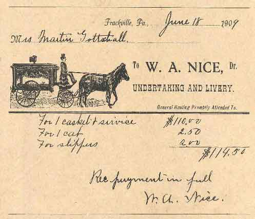 A letter from w. a. nice dated june 17 1839