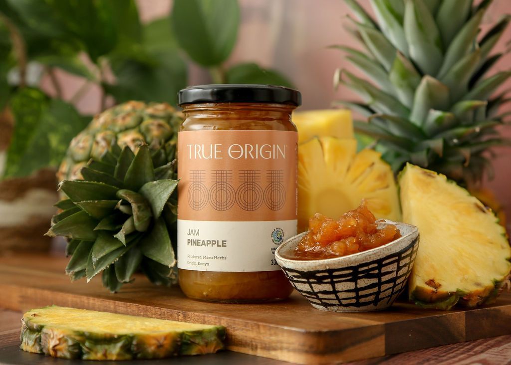 fair trade pineapple jam from Meru Herbs in Kenya