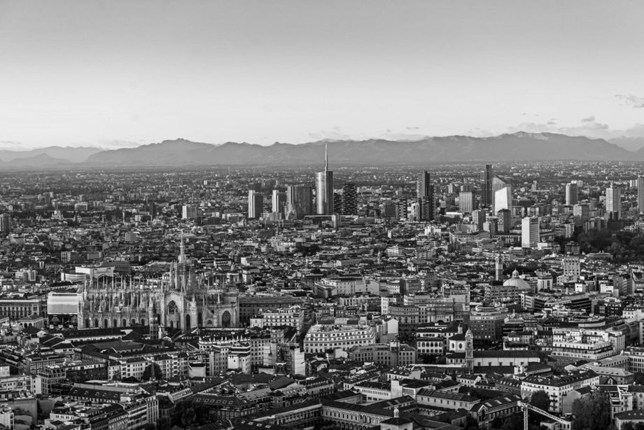 città vista dall'alto