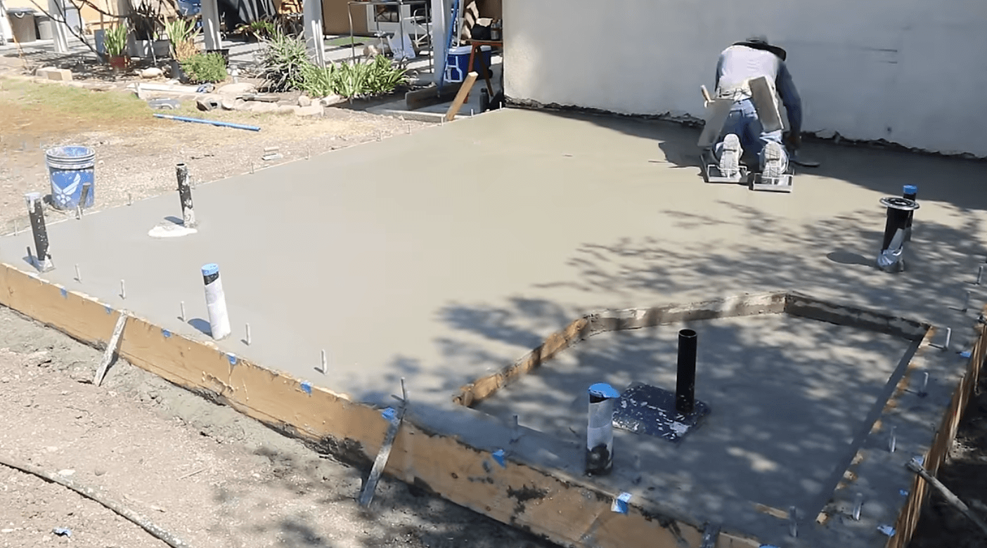 Installing a foundation for an ADU in peoria, AZ
