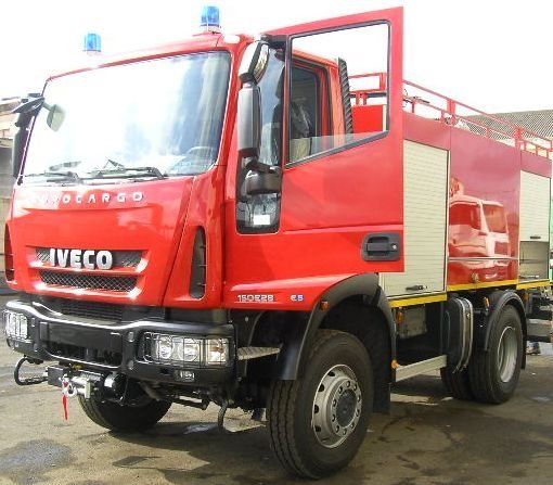 Allestimento mezzi dei vigili del fuoco