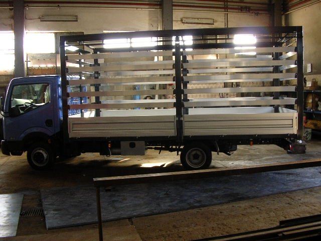 Allestimento di mezzo con rimorchio