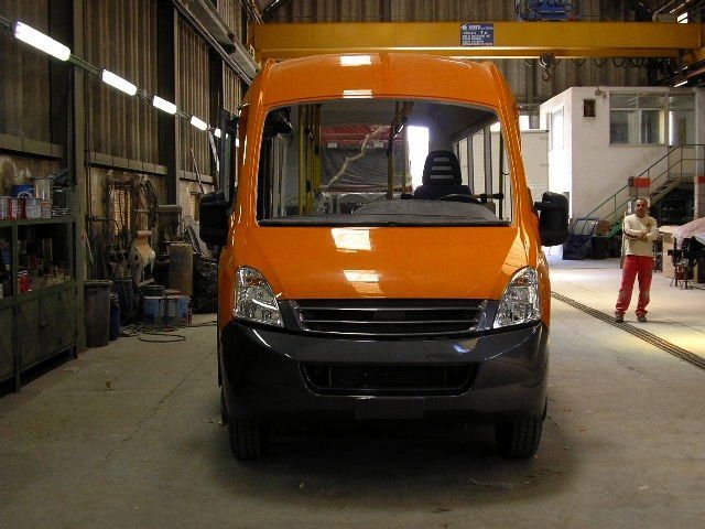 Pullmino appena verniciato