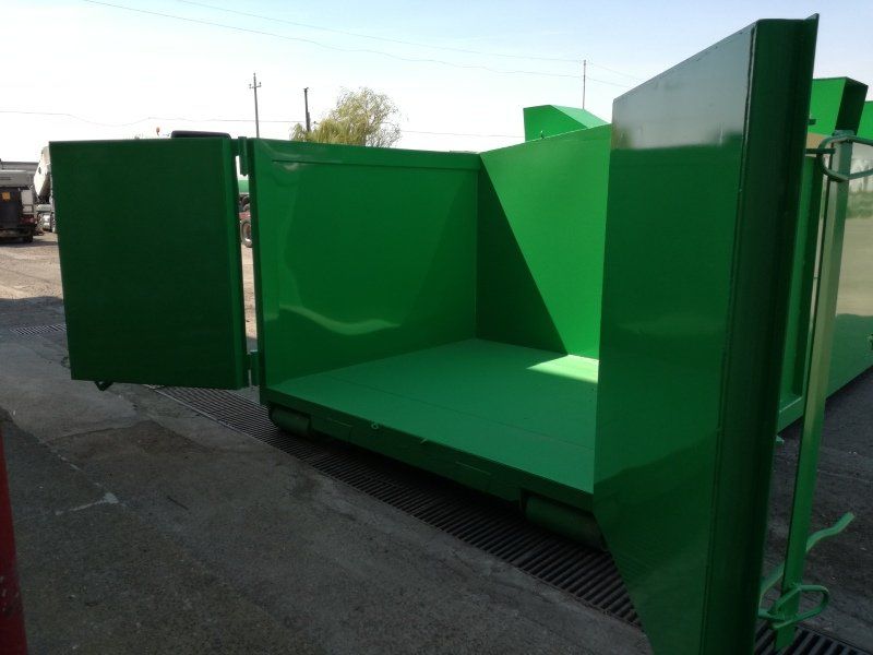 Cassone per servizi di raccolta rifiuti