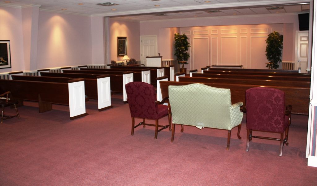 Helt Funeral Chapel from the Rear of the Chapel