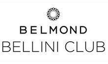 Belmond Bellini Club logo: Black text and decorative circle above the words, on a white background.