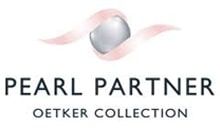 Pearl Partner Oetker Collection logo: pearl icon with pink swishes above text.