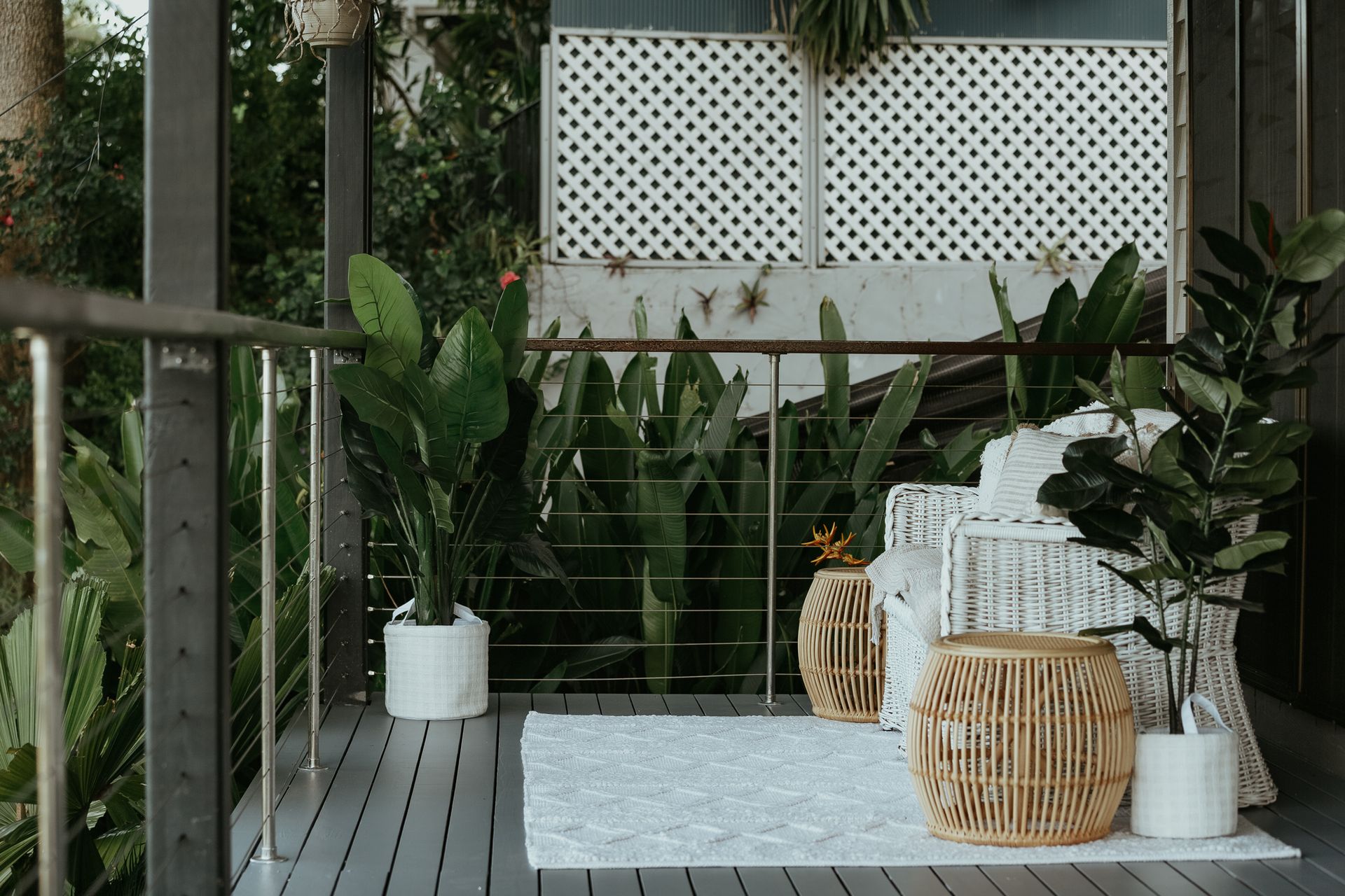 There Are a Lot of Plants on the Porch of a House — MDSR Group in Manunda, QLD