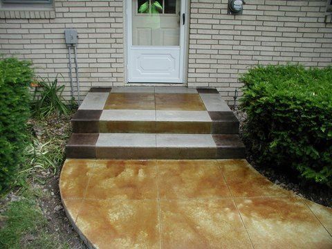 Door Step – Concrete Work in Belvidere, IL
