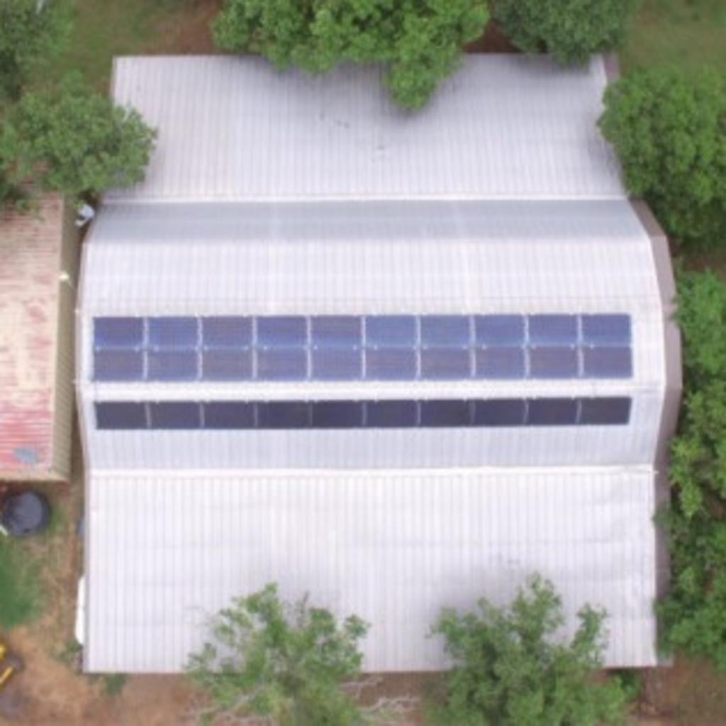 Solar Panels On The Roof