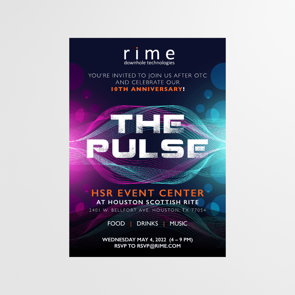 A flyer for a party called the pulse