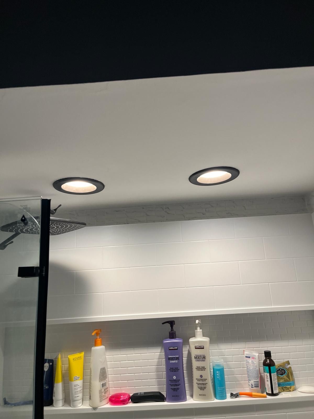 After Shower Lighting Remodeling — Chicopee, MA — Nova VC Construction & Cleaning