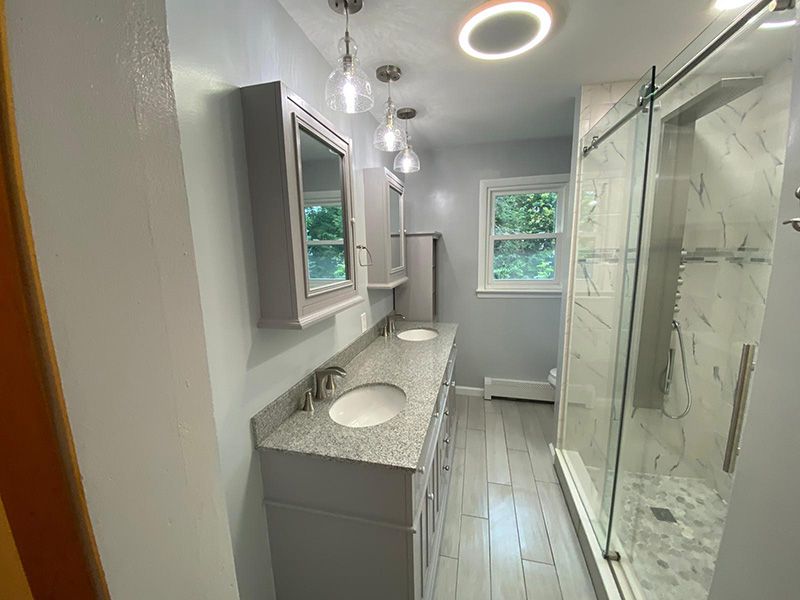 Bathroom remodel — Chicopee, MA — Nova VC Construction & Cleaning