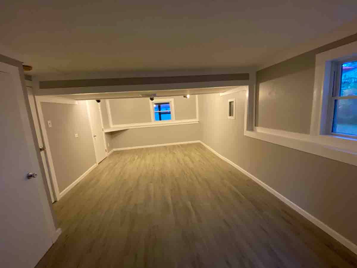 Basement remodel — Chicopee, MA — Nova VC Construction & Cleaning