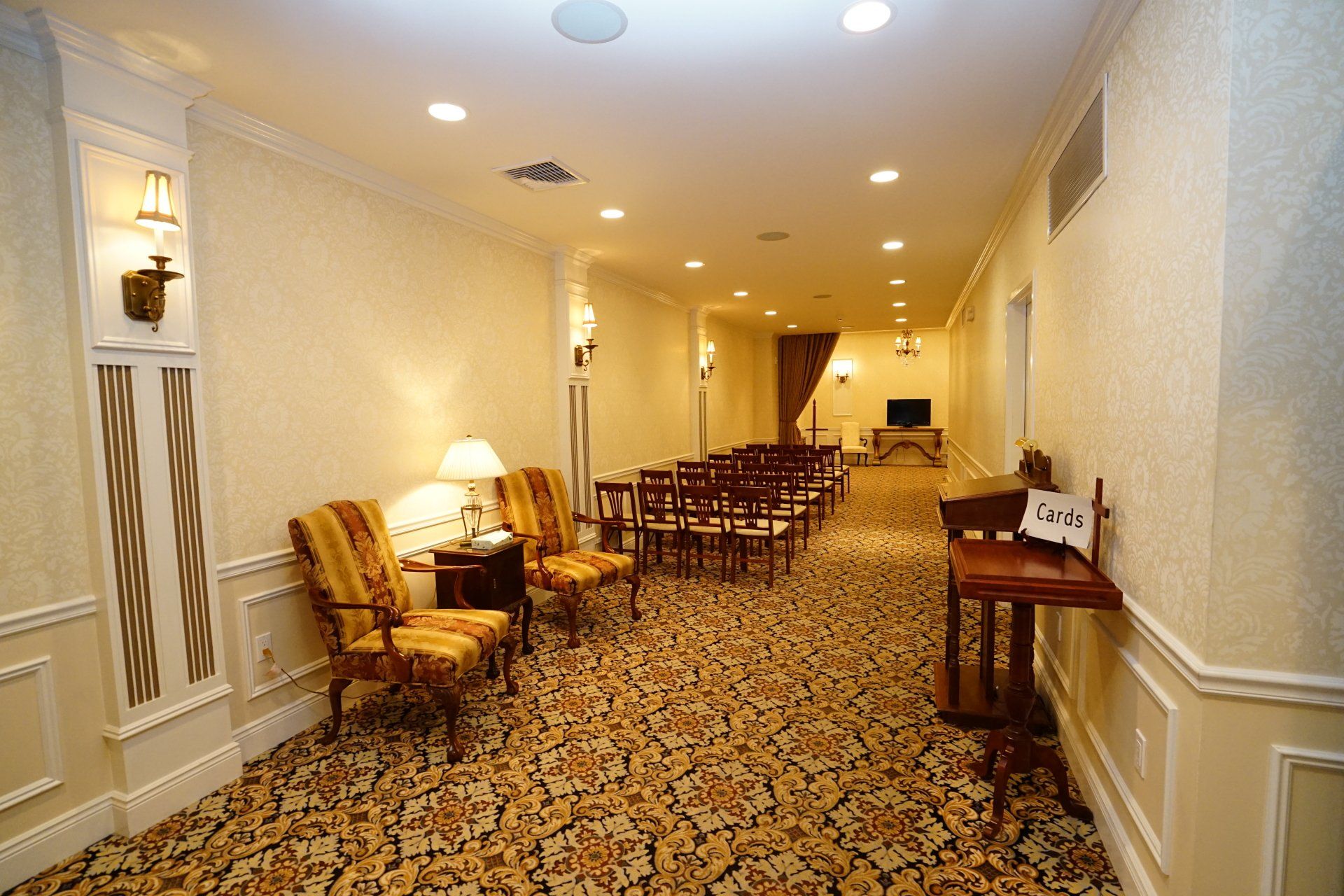 Monti Rago funeral home facilities  