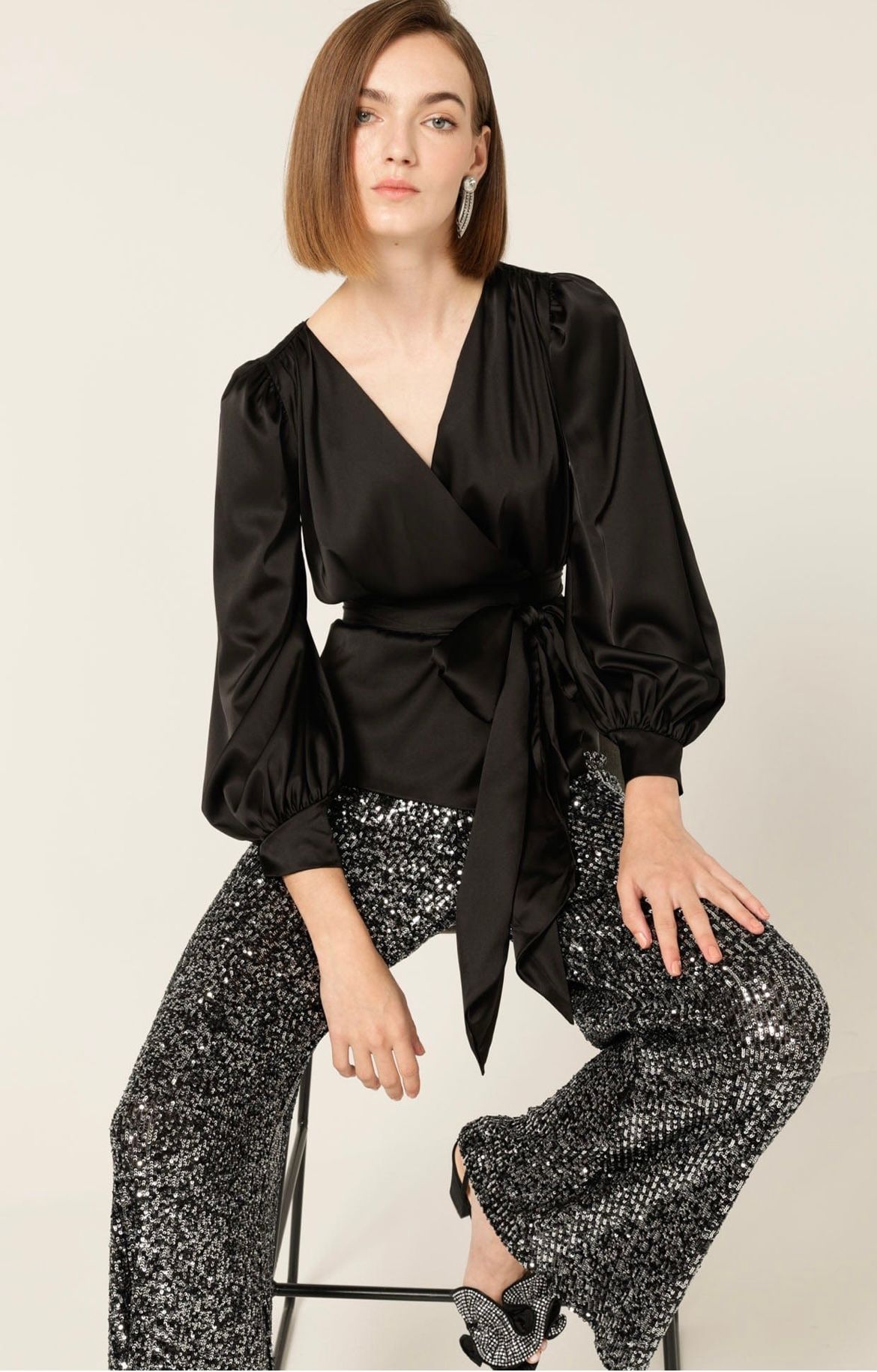 A Woman Black Top — Onyx Poppy Boutique in Buderim, QLD