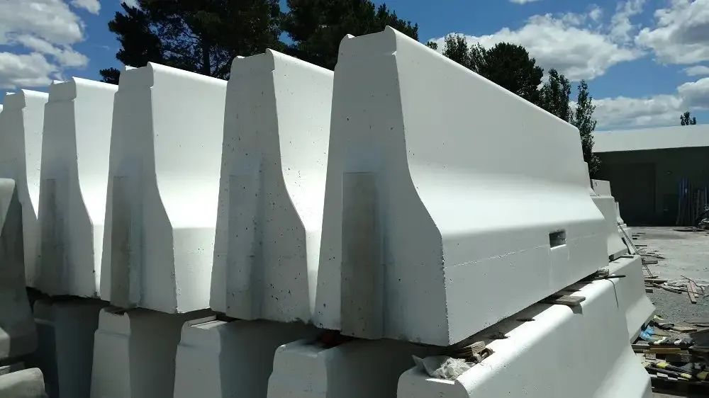 A Bunch of White Concrete Blocks Are Stacked on Top of Each Other — Precast Concrete Solutions in Queanbeyan East, NSW
