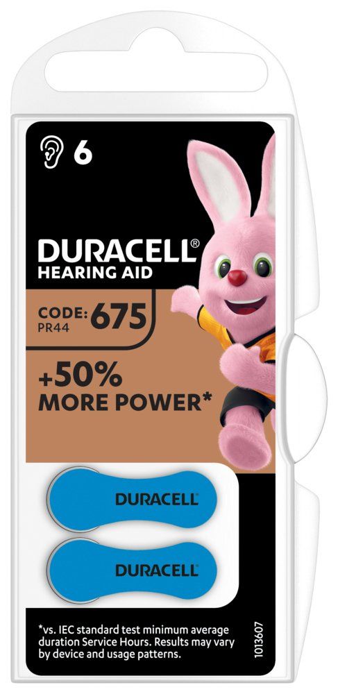 Duracell Hörgeräte Batterie