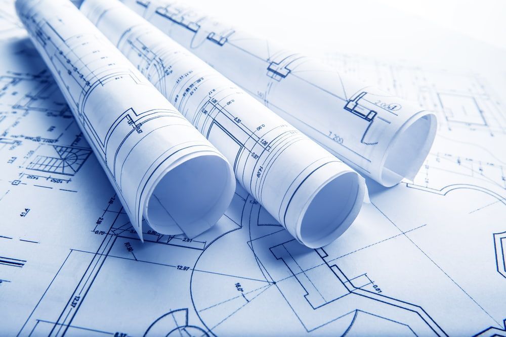 Three Rolls Of Blueprints — D&C Projects in Newcastle, NSW