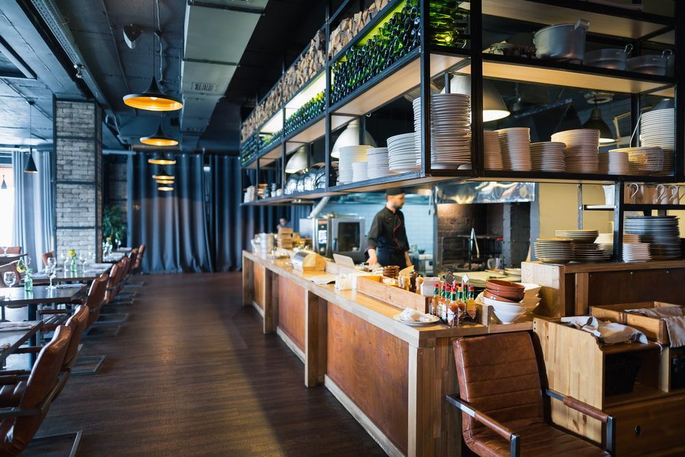 Food in the Restaurant Kitchen — D&C Projects in Tamworth, NSW