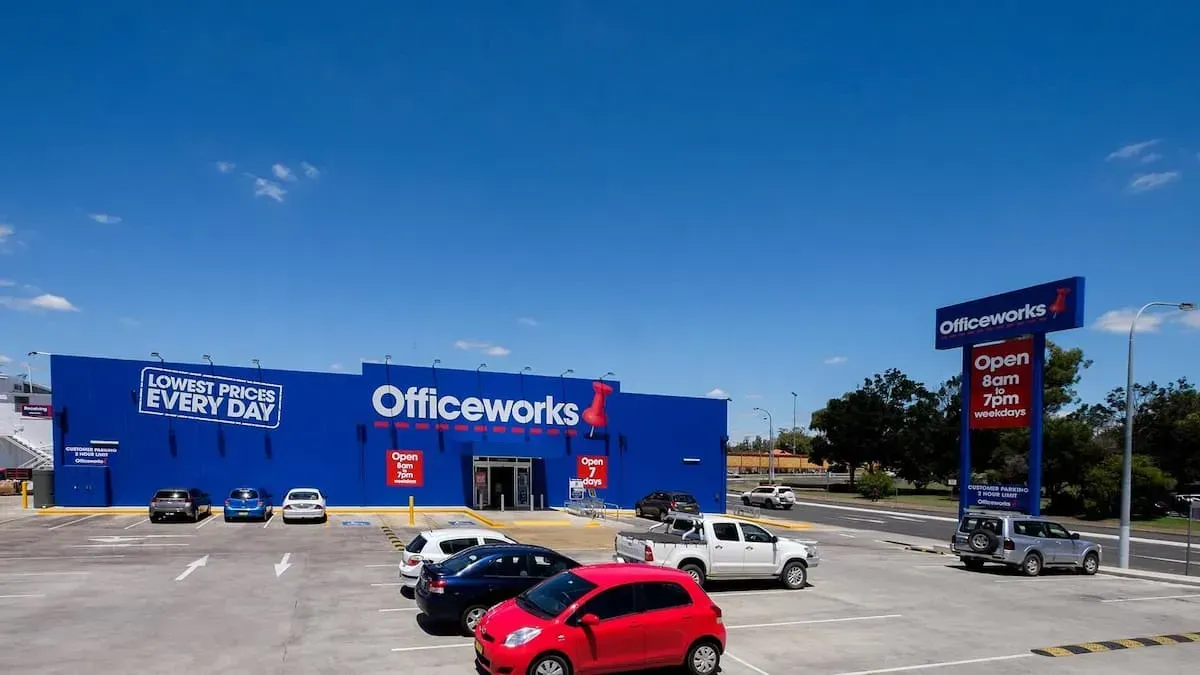 Office Works Store With Collection Of Cars — D&C Projects in Tamworth, NSW