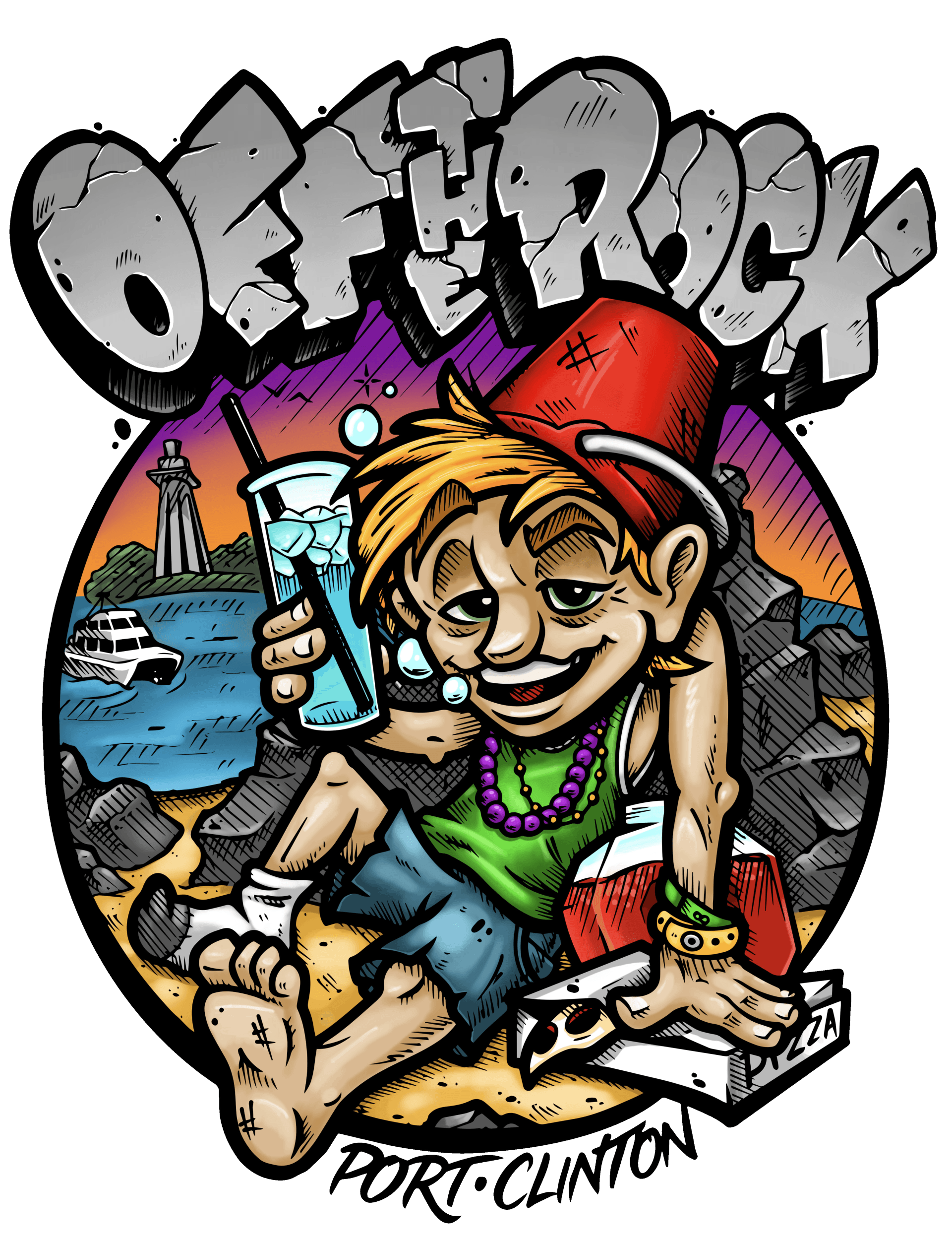 Off The Rock Logo - Port Clinton, Ohio