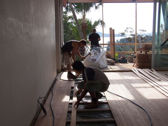 Blackbutt Flooring Installation