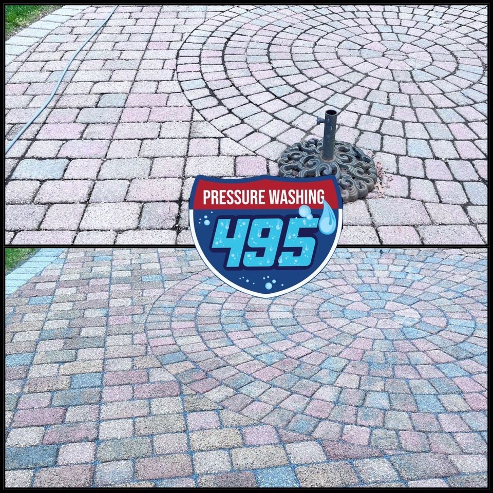pavers seal coated