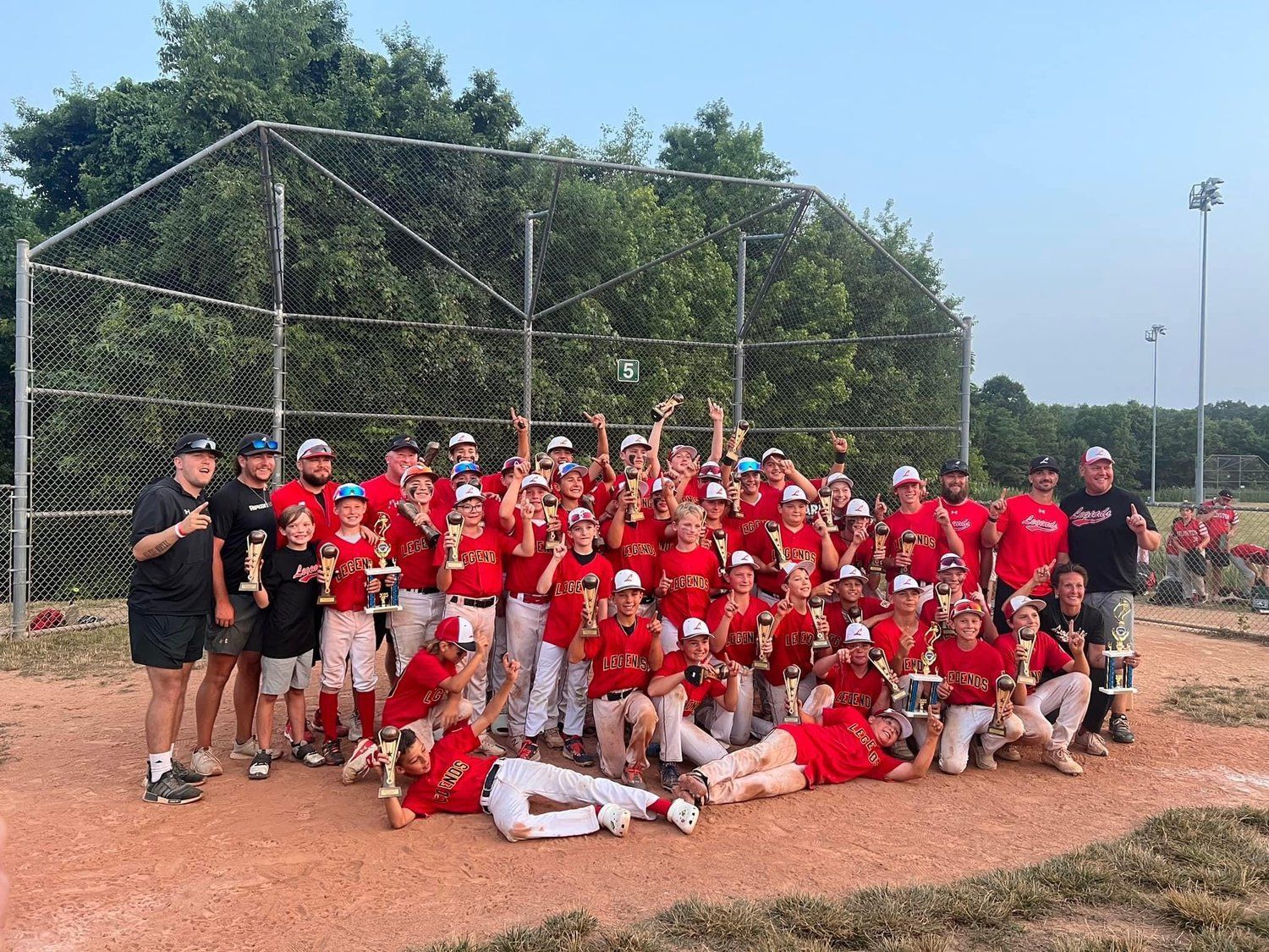 After Baseball Game — Elkton, MD — Maryland Legends Baseball