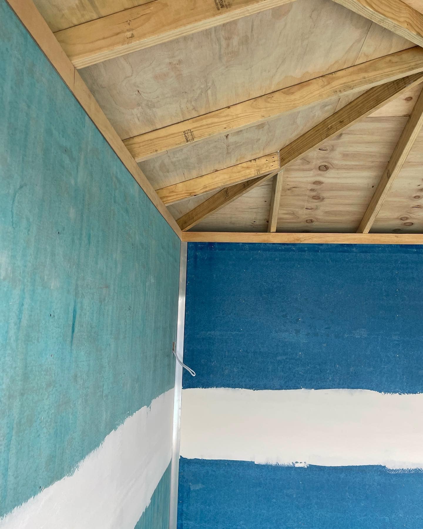 Before Painting Wall — Orangeville, NSW — JKB Painting