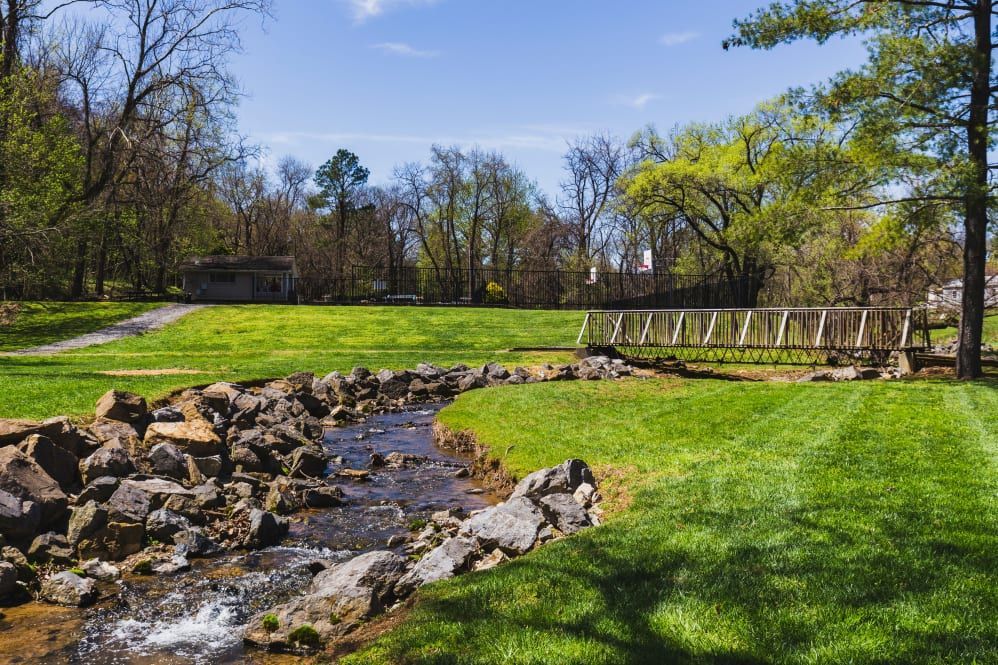 Outdoor space at Salem Wood Apartments 