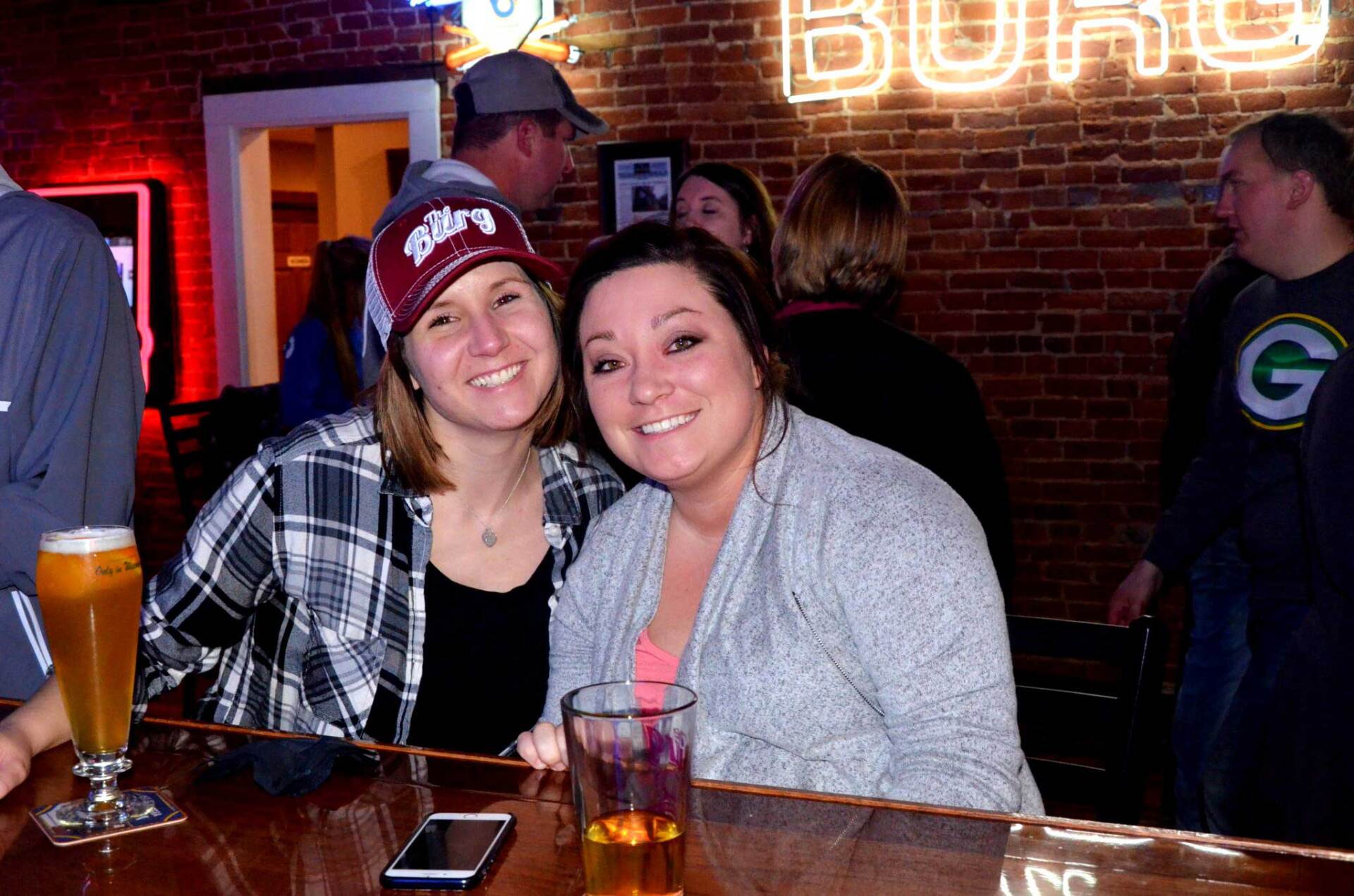 Two girls with a big smile — Shullsburg, WI — The Burg