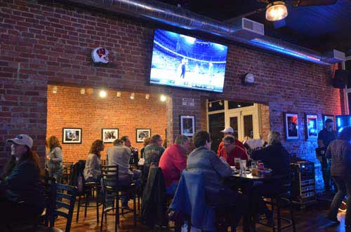 Watching TV — Shullsburg, WI — The Burg