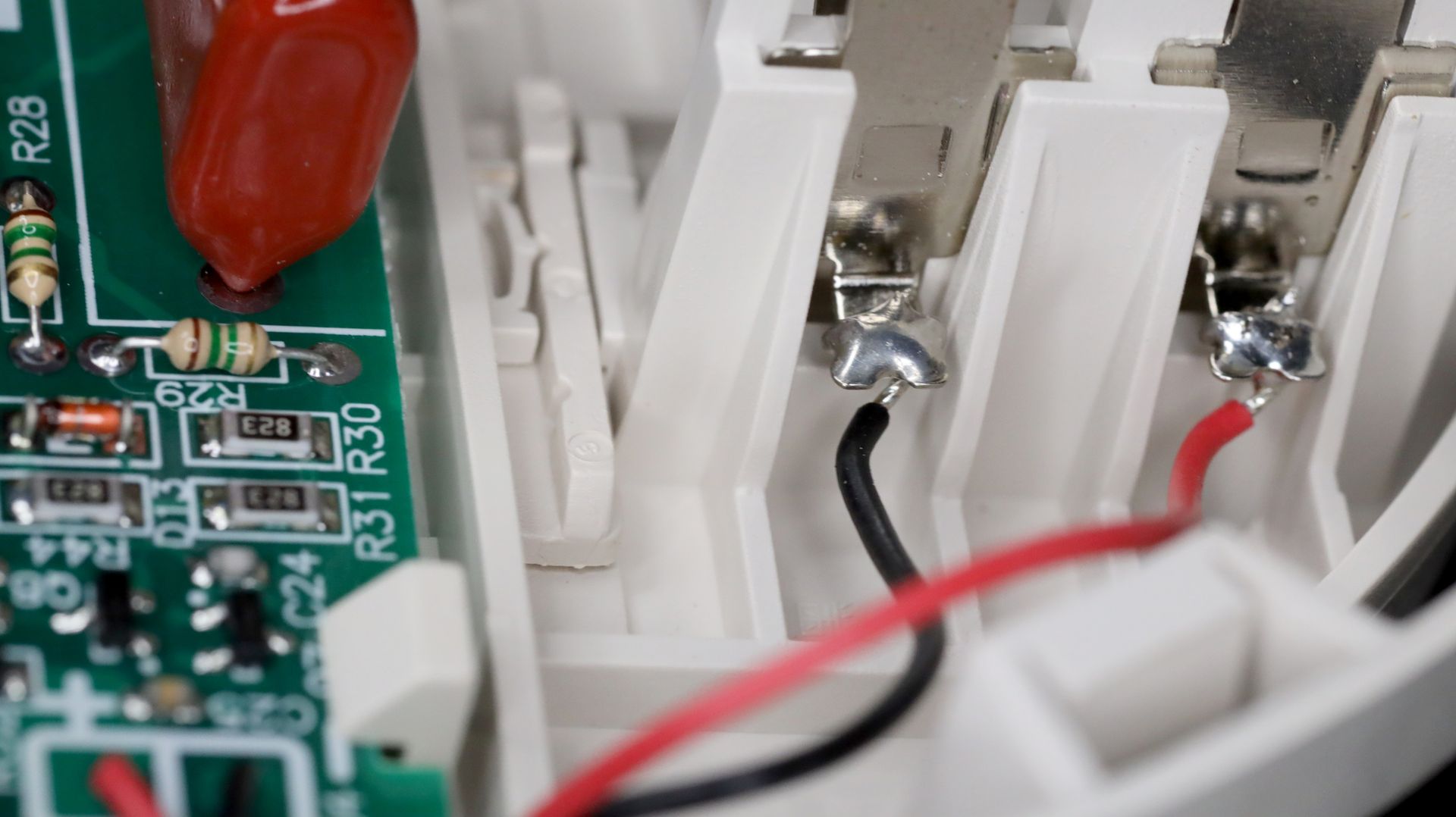 A Close up of a Circuit Board with r31 r30 on it | Great Bend, KS | P&S Electric