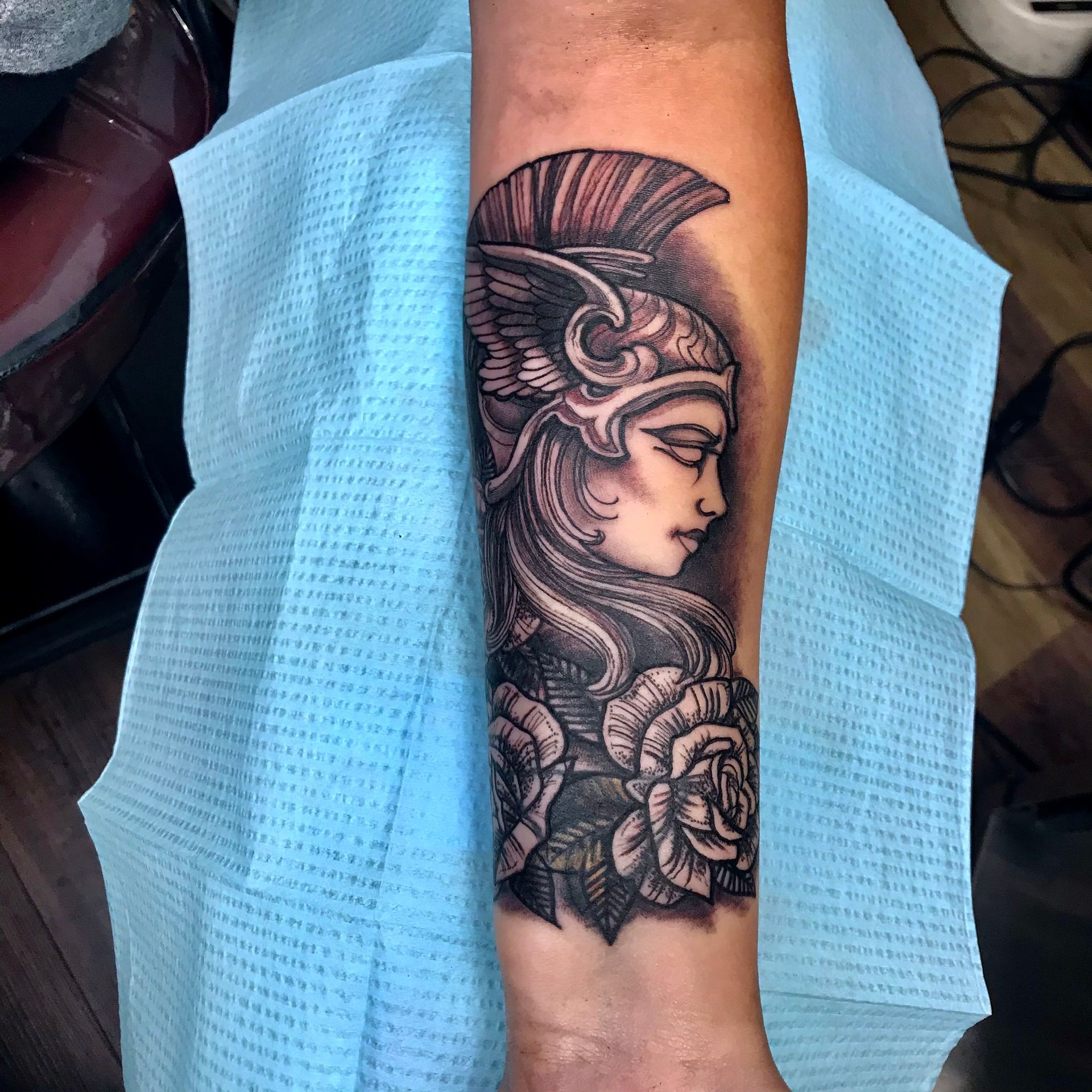 Athena tattoo