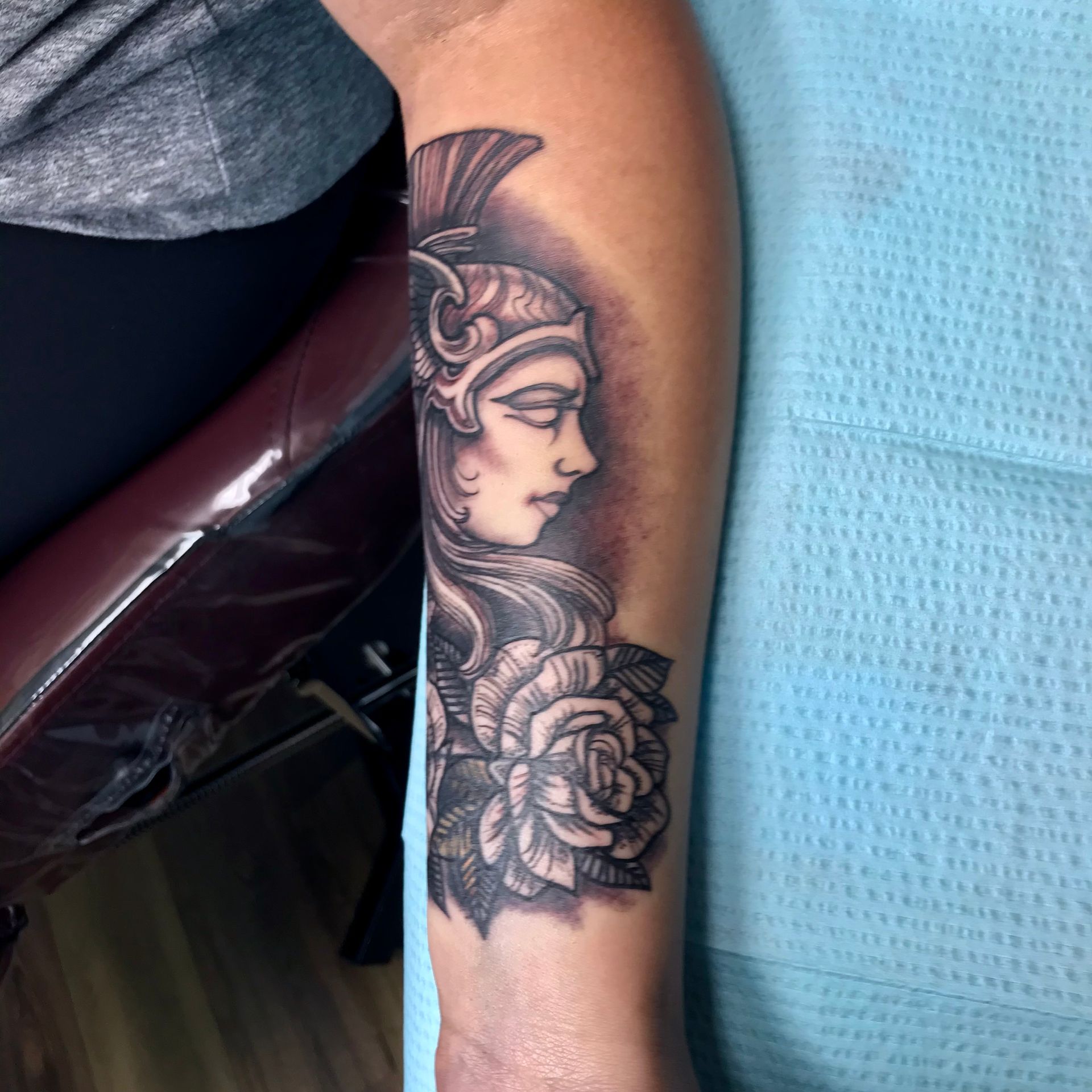 Athena tattoo