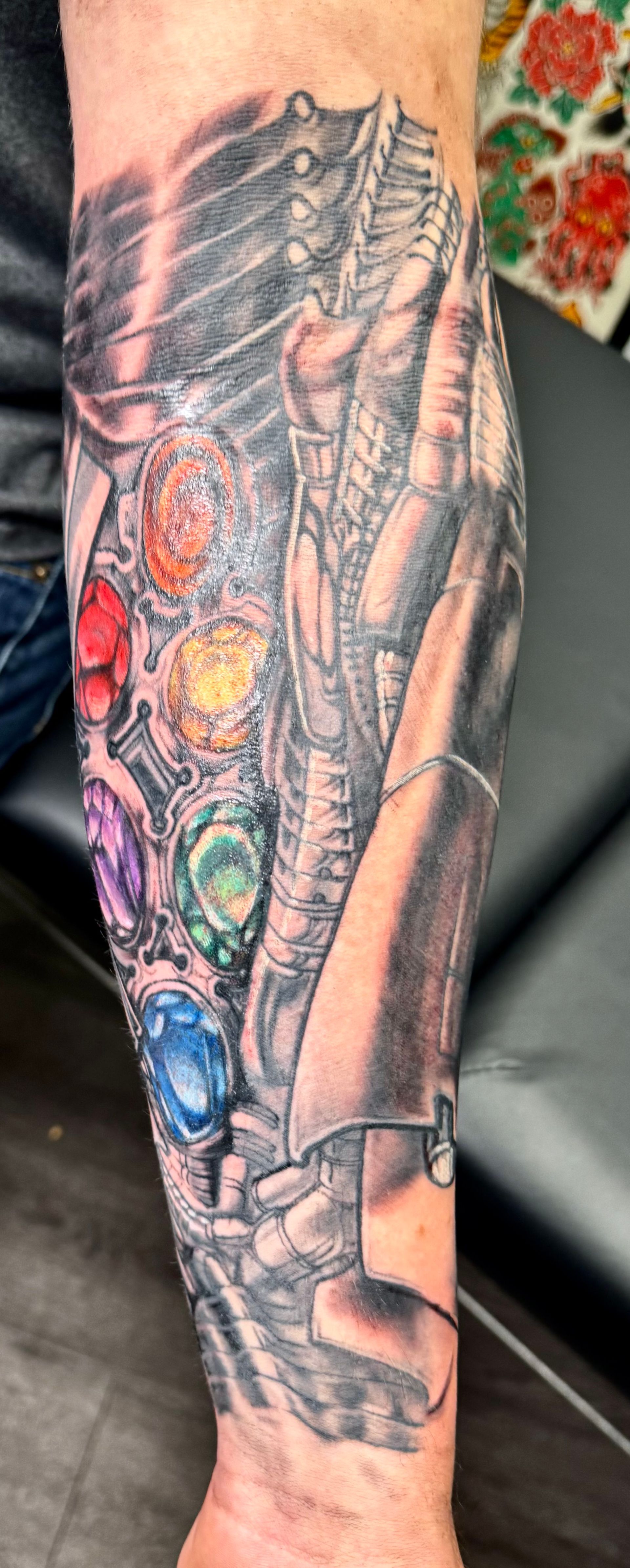 Transformer Close Up Tattoo