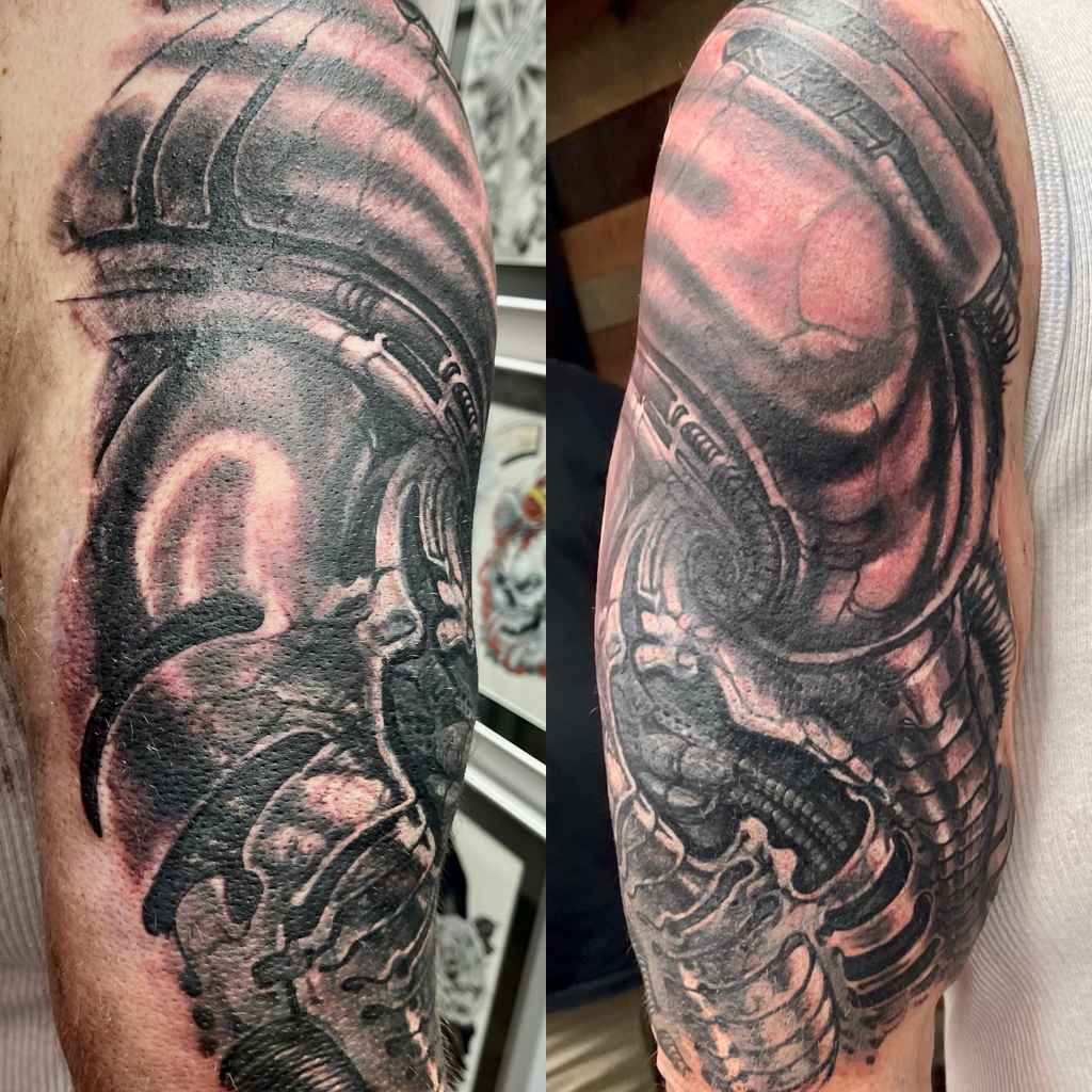 Xenomorph tattoo