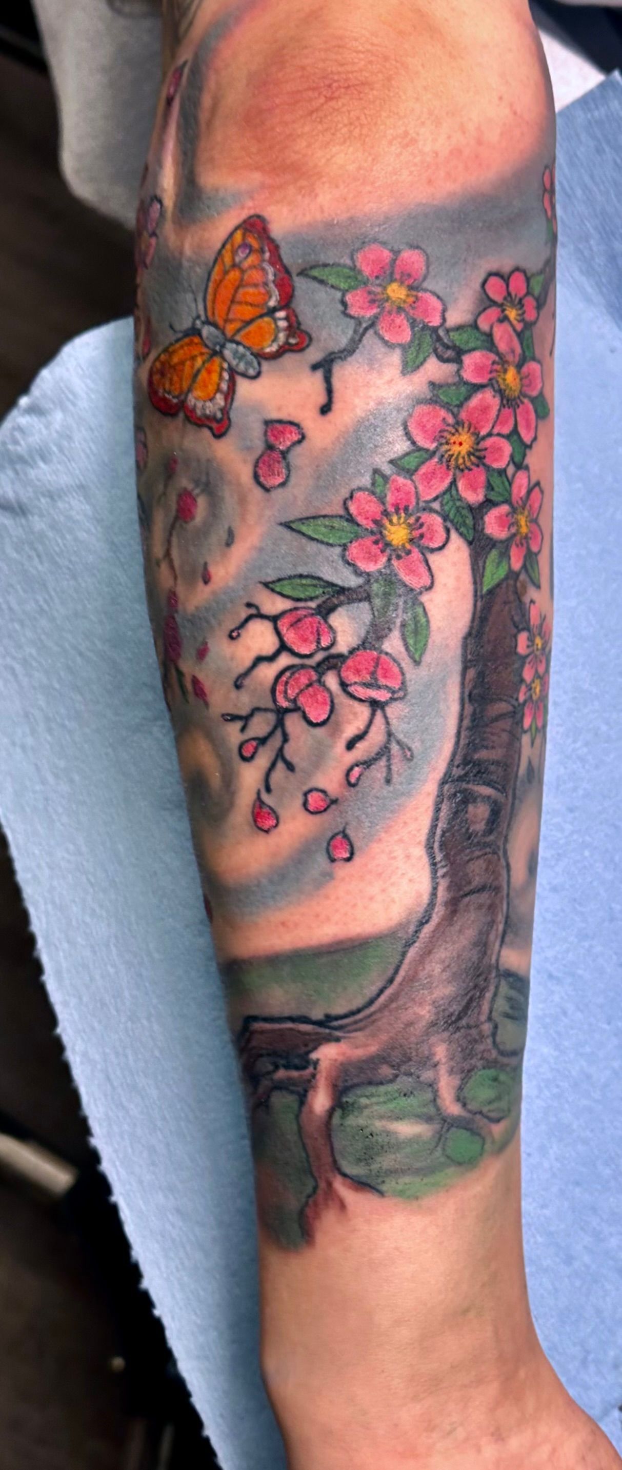 Cherry Blossoms tattoo