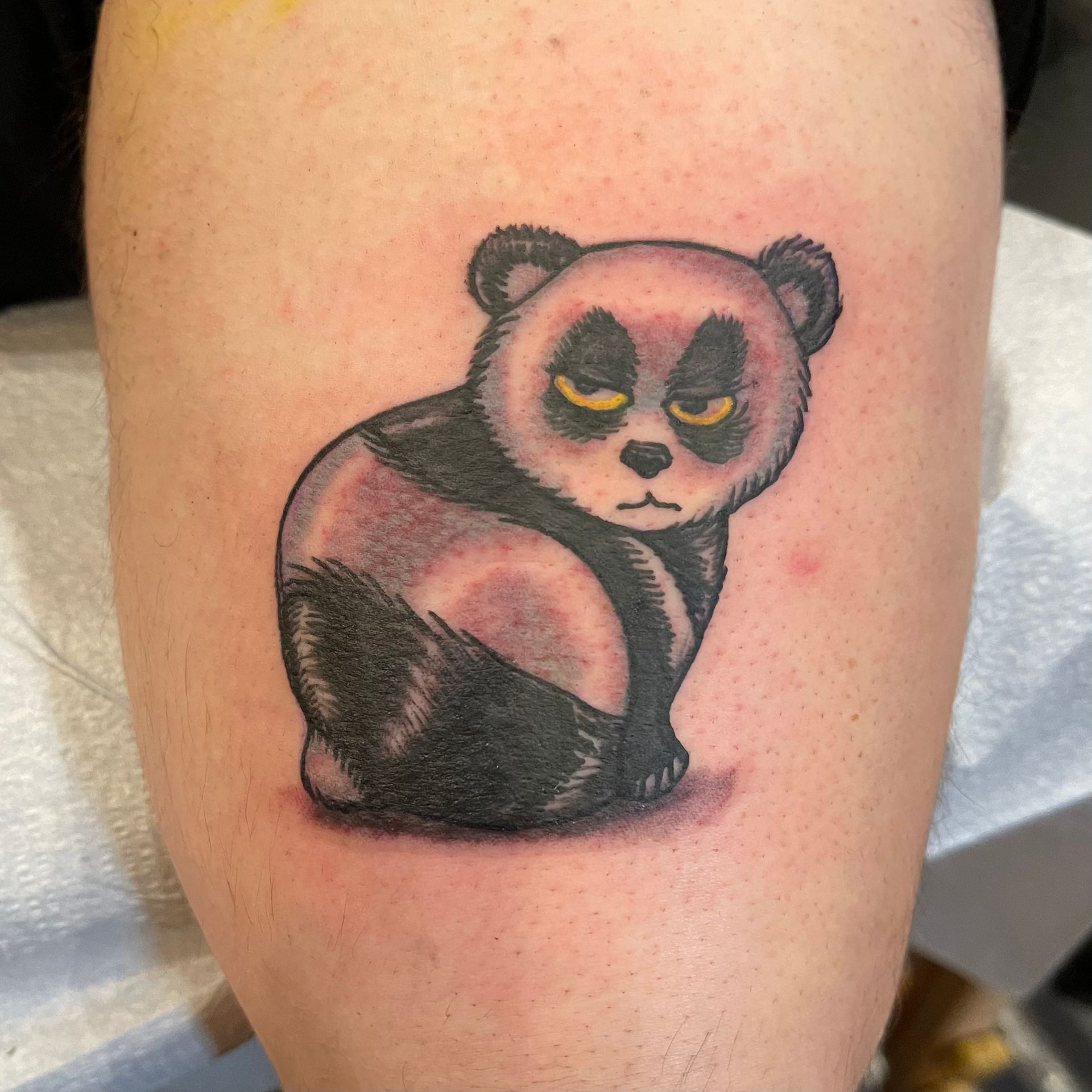 Chubby Panda Tattoo