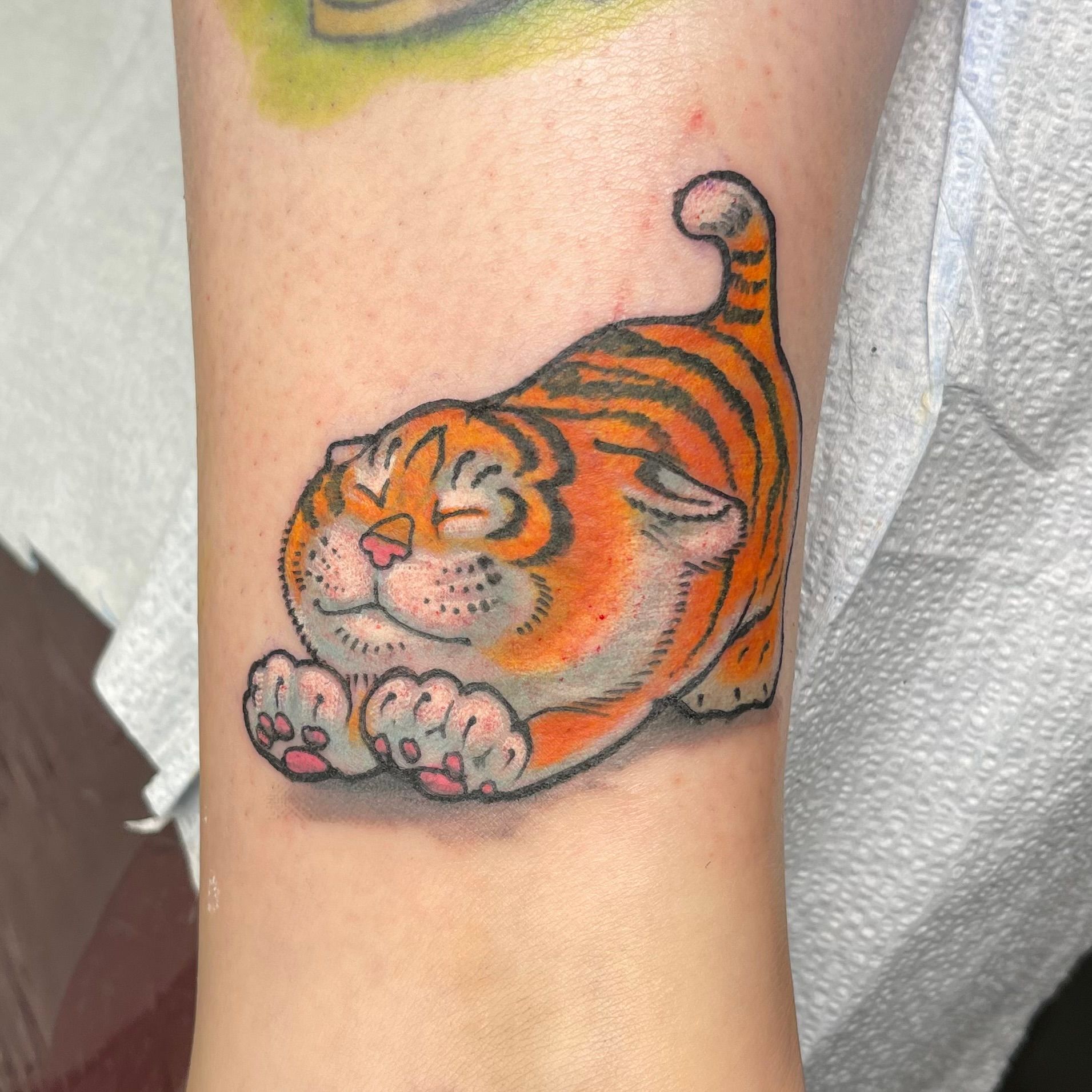 Baby Tiger Tattoo