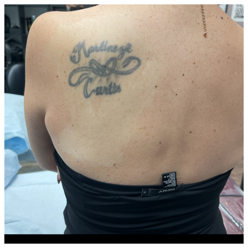 Topography Names Tattoo