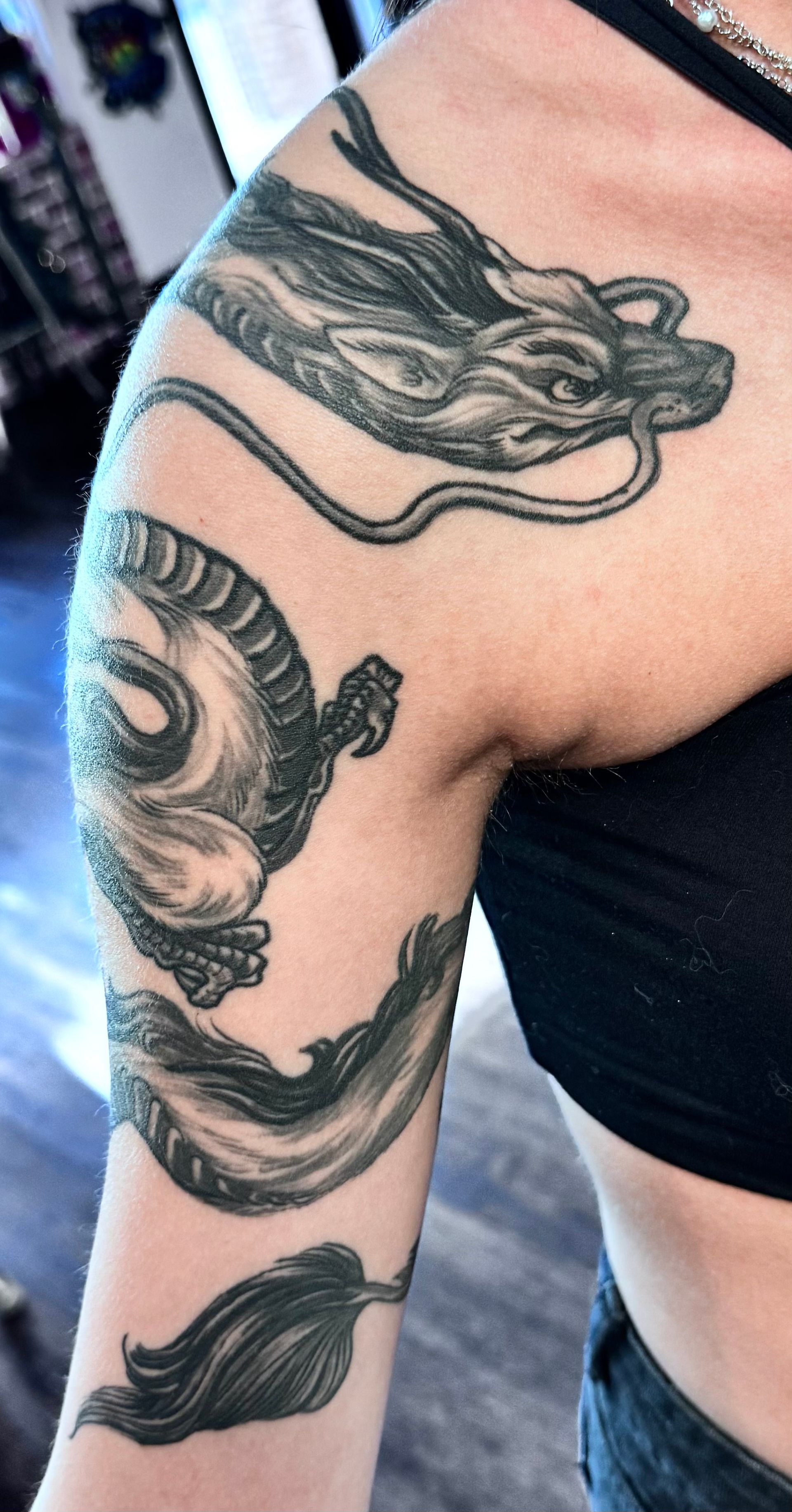 Large Scale Haku Dragon