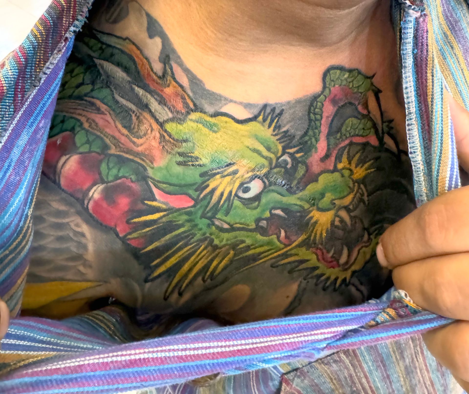 Dragon Head Tattoo