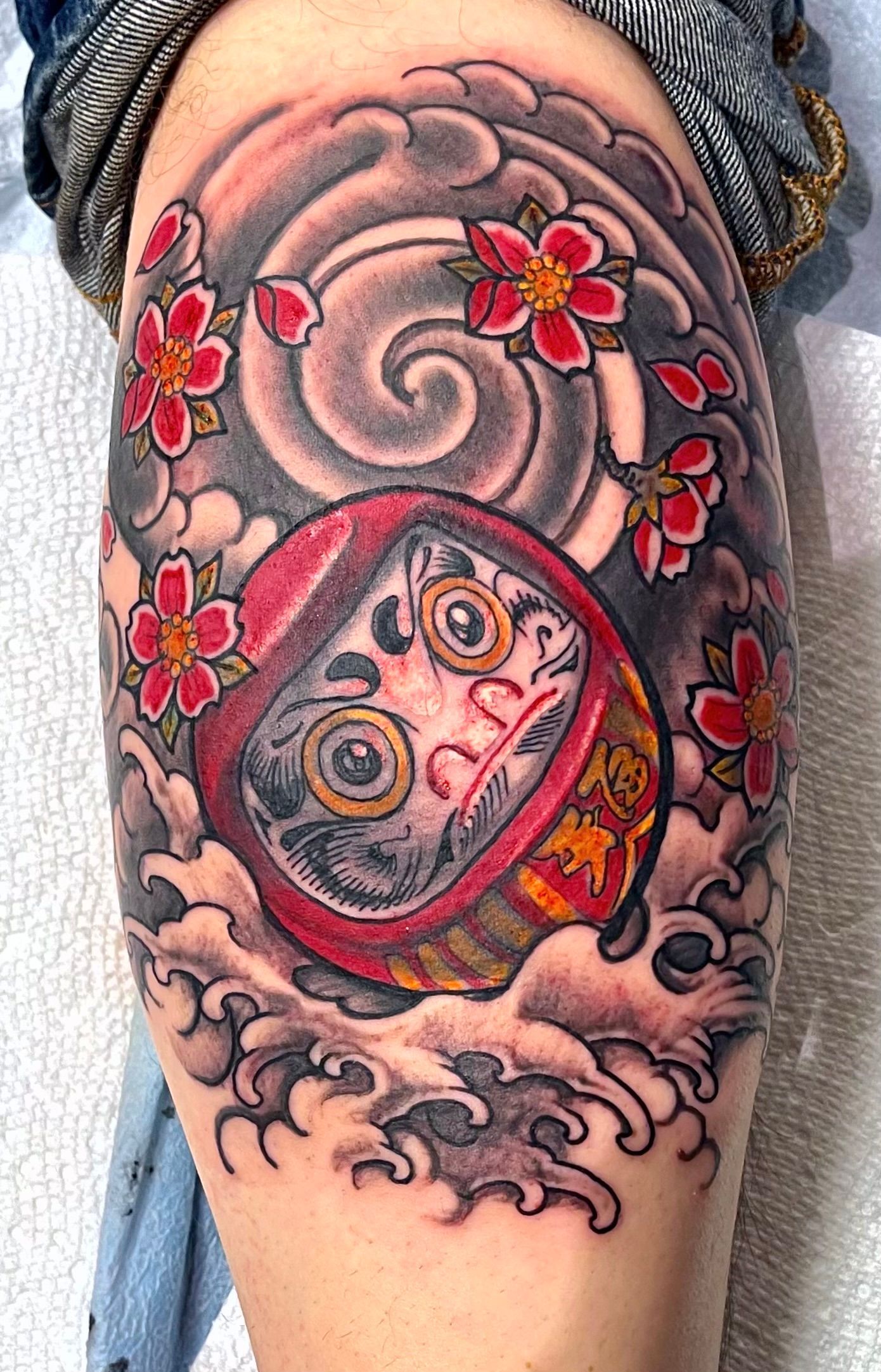 Daruma tattoo