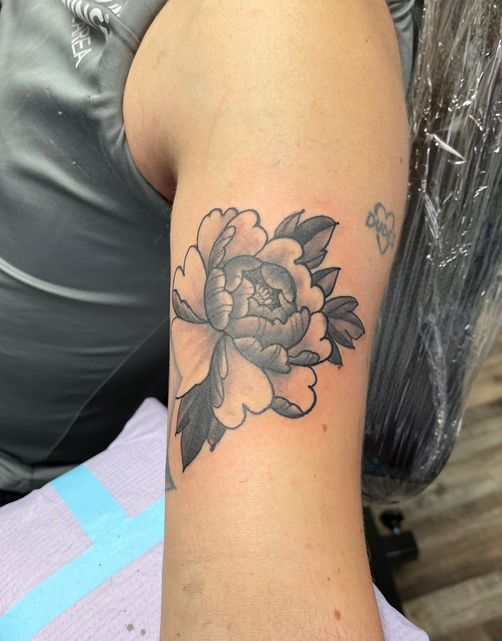 Small flower tattoo